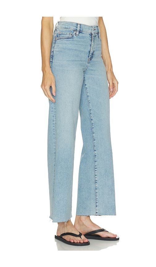 Le Slim Palazzo Jeans in Blue. - size 25 (also in 28) - FRAME - Modalova