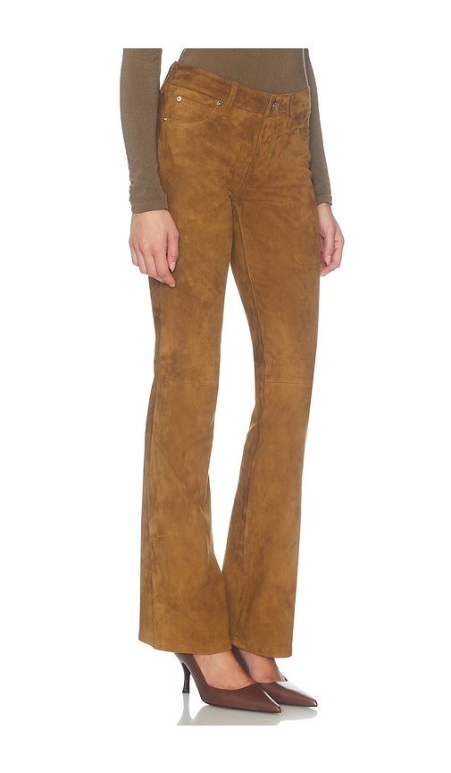 The Suede Rodeo Pant in Brown. - size 24 (also in 25, 26, 27, 28, 29) - FRAME - Modalova