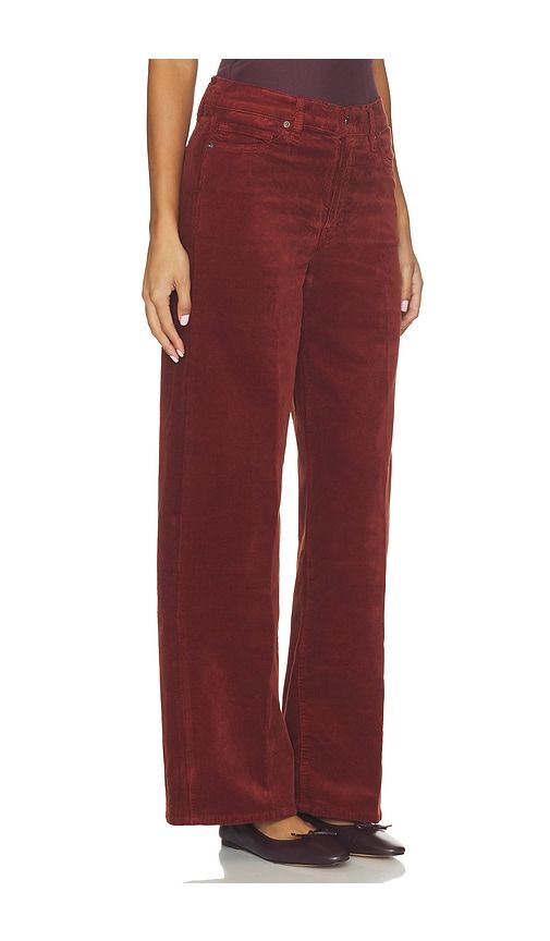 Le Slim Palazzo Pant in Red. - size 24 (also in 25, 26, 27, 28, 34) - FRAME - Modalova
