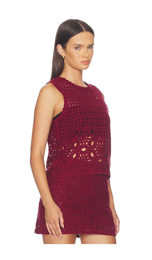 The Postcard Tank in Red. - size L (also in M, S, XS) - FRAME - Modalova