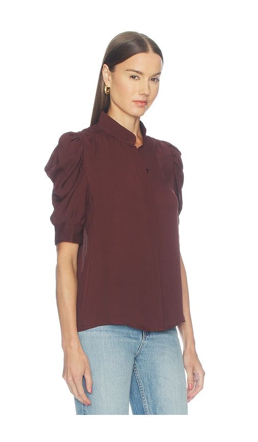The Gillian Top in Mauve. - size L (also in M, S, XS) - FRAME - Modalova