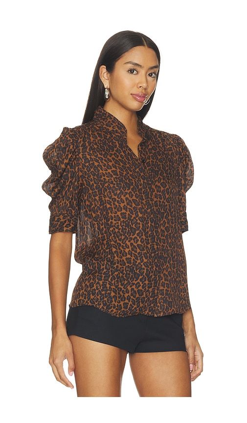 The Gillian Top in Brown. - size S (also in XS) - FRAME - Modalova