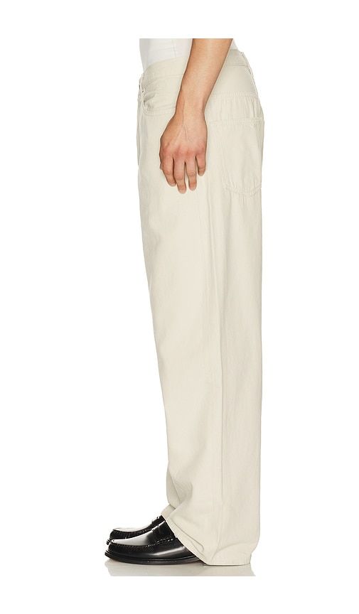 Baggy Jean in White. - size 30 (also in 31, 32, 33, 34, 36) - FRAME - Modalova
