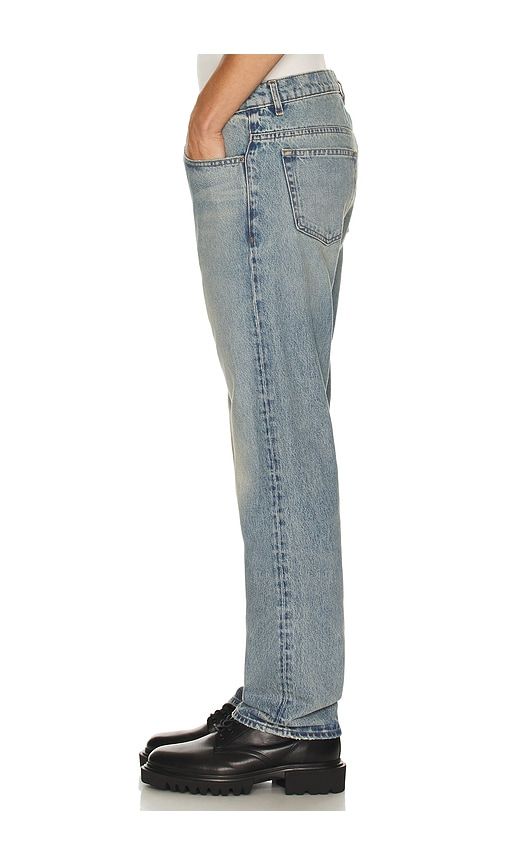 The Straight Jean in Blue. - size 30 (also in 31, 32, 36) - FRAME - Modalova
