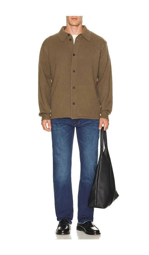 Boiled Wool Shirt Sweater in . Size L. Also in M, S, XL/1X, XXL/2X - FRAME - Modalova