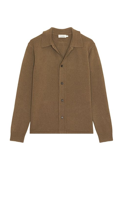 Boiled Wool Shirt Sweater in . Size L. Also in M, S, XL/1X, XXL/2X - FRAME - Modalova