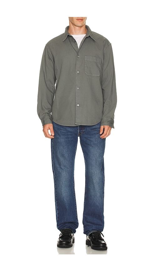 Modern Shirt in Blue. - size S (also in XL/1X) - FRAME - Modalova