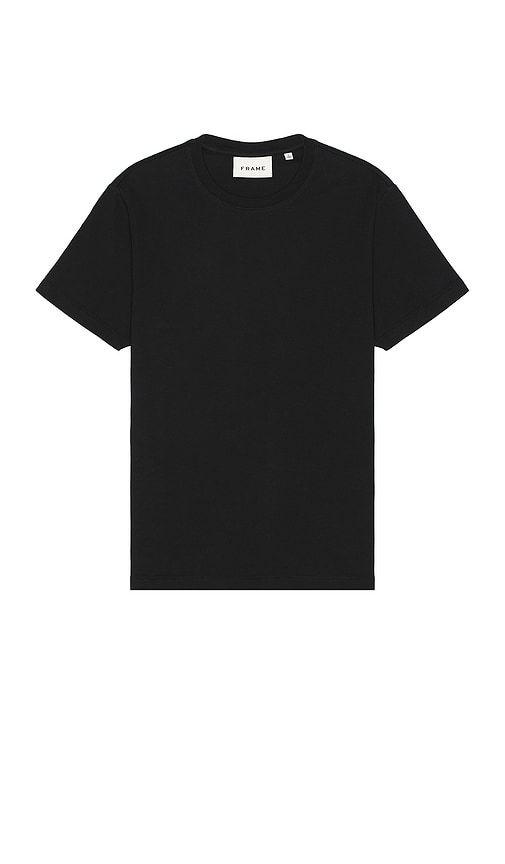 Duo Fold Tee in Black. - size L (also in M, S, XL/1X, XXL/2X) - FRAME - Modalova