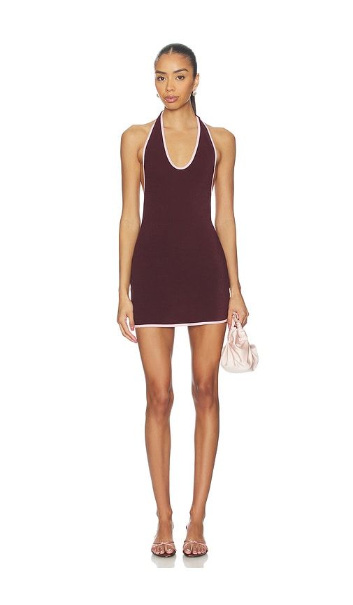 Ava Mini Dress in Purple. - size L (also in M, S) - FAE - Modalova