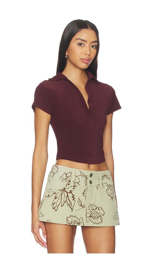Mila Polo in Wine. - size M (also in S, XS) - FAE - Modalova