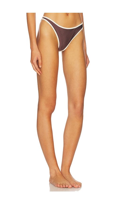 Hailey Bikini Bottom in Brown. - size L (also in M, S, XL, XS) - FAE - Modalova