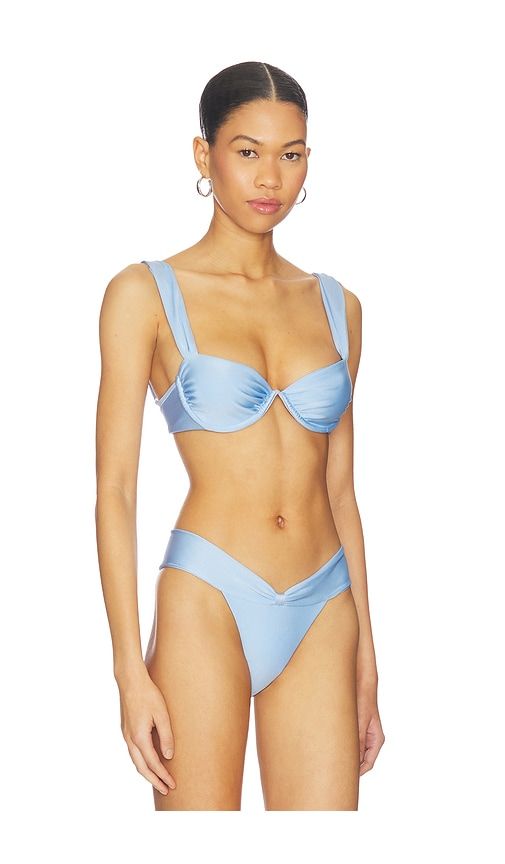 Havana Top in Baby Blue. - size L (also in M, S, XS) - FAE - Modalova