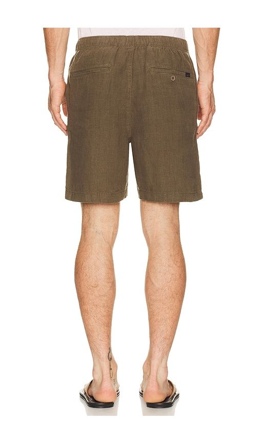 Essential 6.5 Linen Short in Brown. - size S (also in XL/1X) - Faherty - Modalova