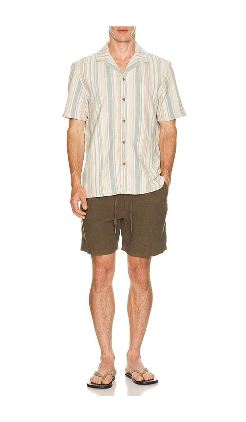Essential 6.5 Linen Short in . Taglia S. Also in XL/1X - Faherty - Modalova