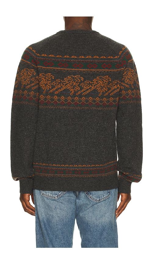Donegal Crew Neck Sweater in Grey. - size M (also in S, XL/1X) - Faherty - Modalova