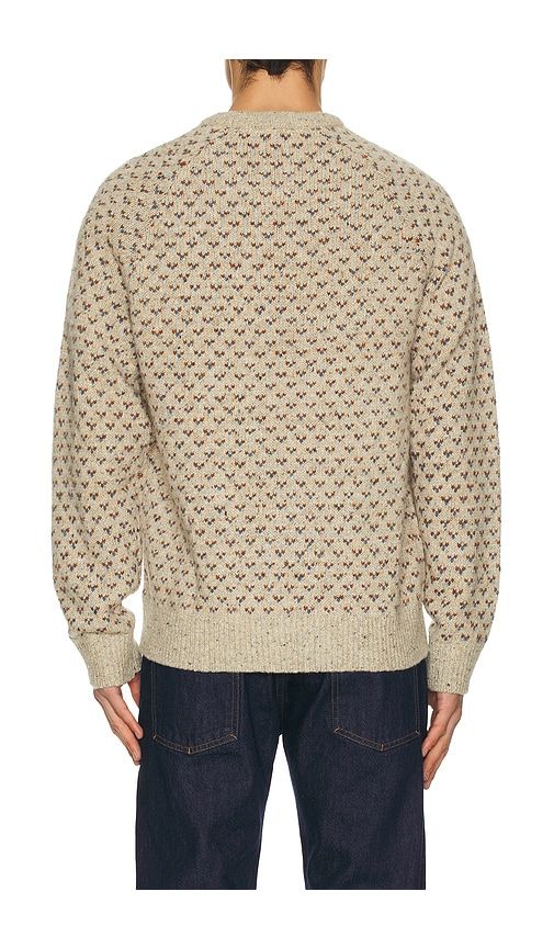 Donegal Crew Neck Sweater in Grey. - size S (also in XL/1X) - Faherty - Modalova