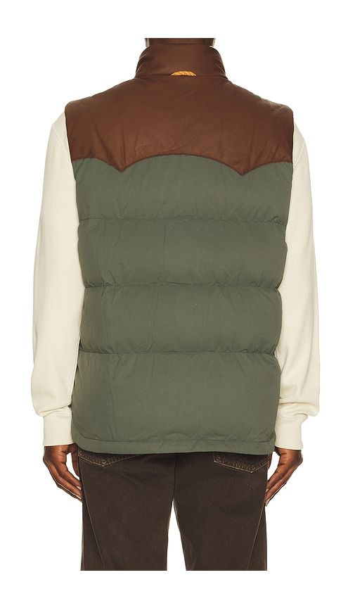 Range Down Vest in Green. - size L (also in XL/1X) - Faherty - Modalova