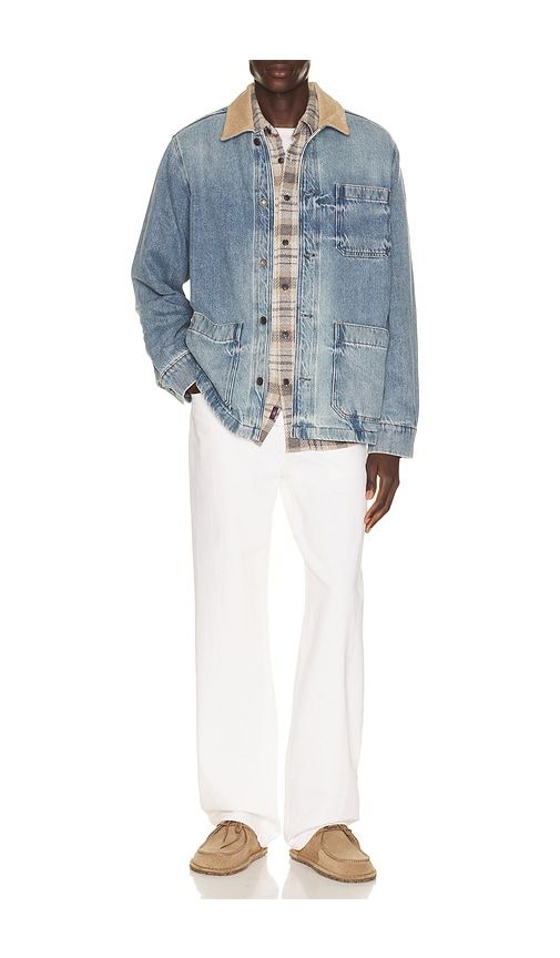High Ridge Twill Studio Jacket in . Taglia L. Also in M, S - Faherty - Modalova