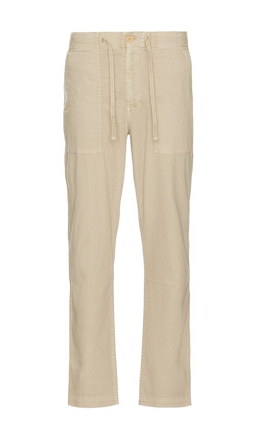Dune Utility Pants in Cream. - size L (also in M, S) - Faherty - Modalova