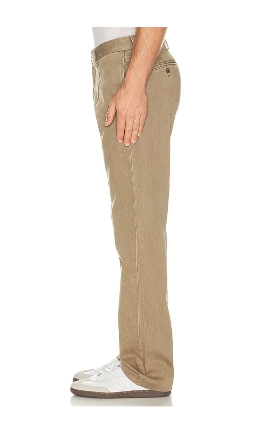 Stretch Terry Trouser in Brown. - size 31x32 (also in 32x32, 34x32, 36x32) - Faherty - Modalova