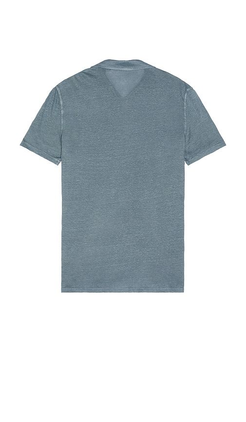 Linen Polo in Blue. - size S (also in XL/1X) - Faherty - Modalova