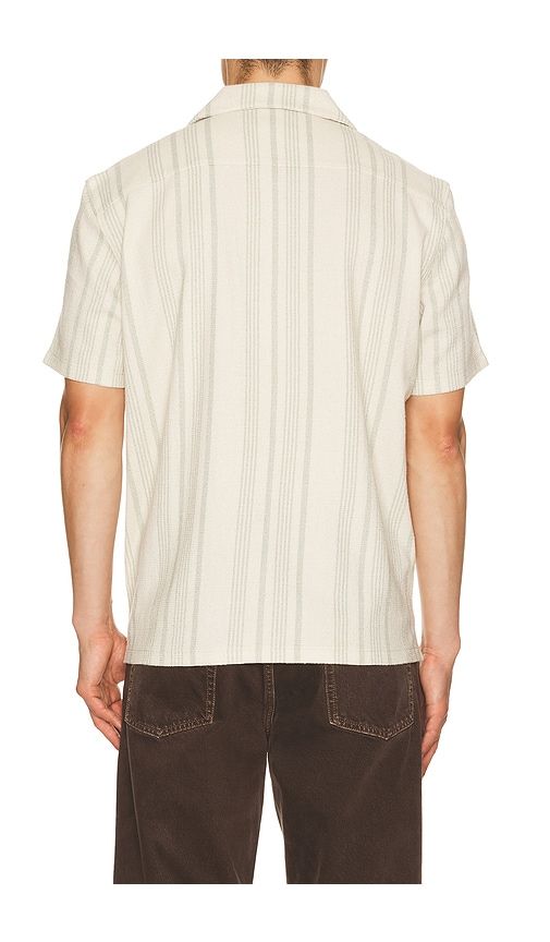 Short Sleeve Oasis Camp Shirt in Cream. - size L (also in M, S, XL/1X) - Faherty - Modalova