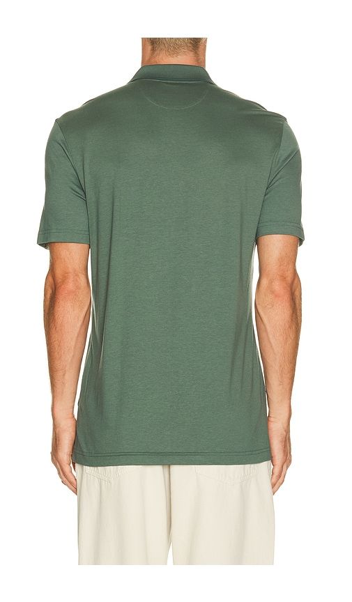 Short Sleeve Movement Pique Polo in Green. - size L (also in M, S, XL/1X) - Faherty - Modalova