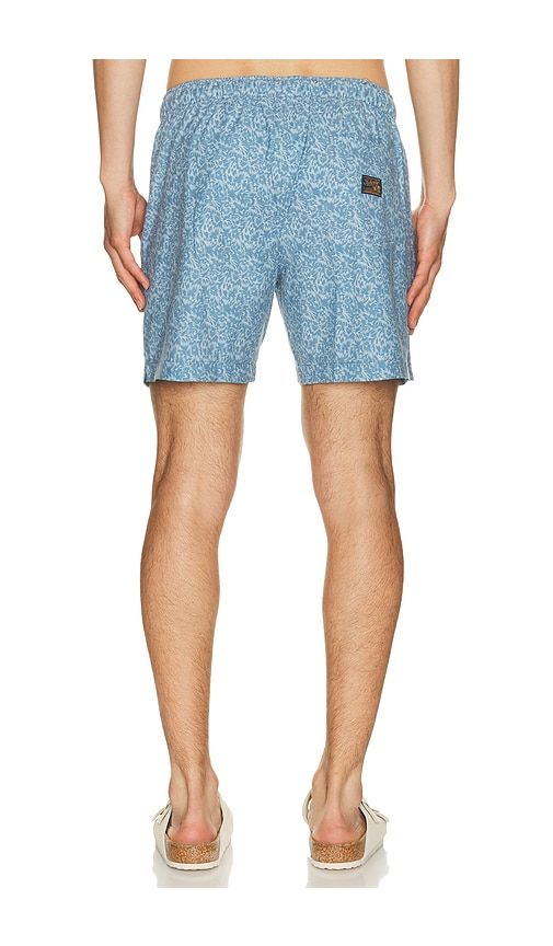 All Day 6 Swimtrunk in Blue. - size L (also in M, S, XL/1X) - Faherty - Modalova