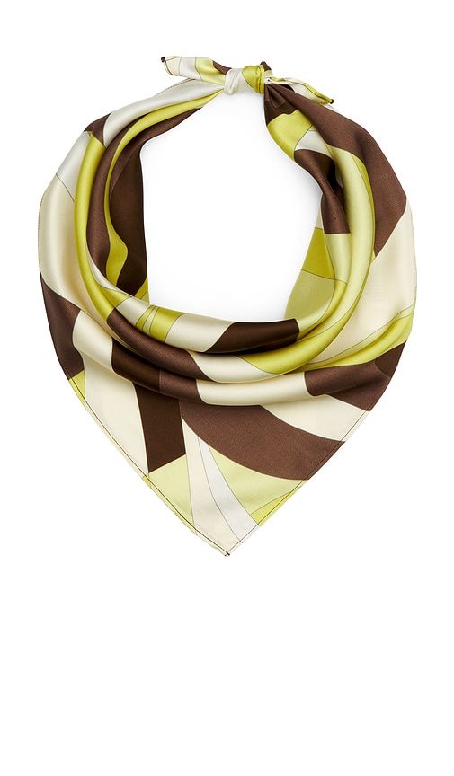 Soleil Head Scarf in Brown,Yellow - FAITHFULL - Modalova