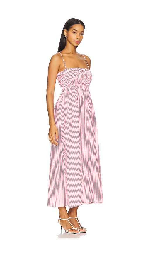 Nica Midi Dress in Red. - size L (also in XL) - FAITHFULL - Modalova