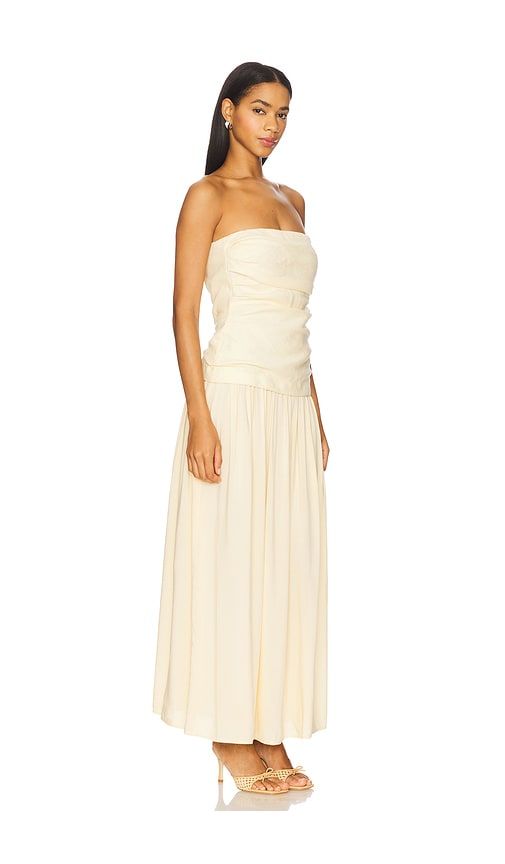 Hedy Maxi Dress in Lemon. - size L (also in XL) - FAITHFULL - Modalova