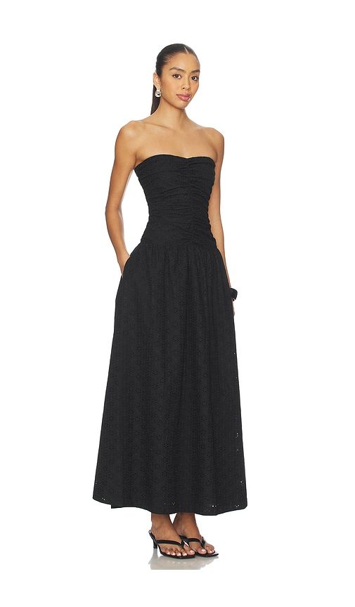 Lia Maxi Dress in Black. - size M (also in S) - FAITHFULL - Modalova