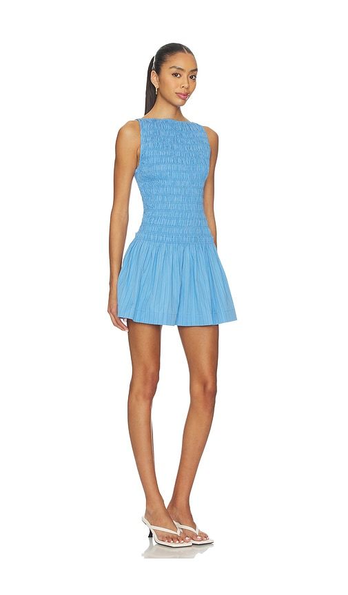 Maria Mini Dress in Blue. - size L (also in XL) - FAITHFULL - Modalova