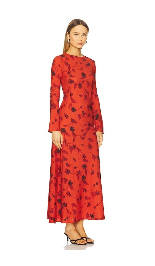 Mesa Maxi Dress in Orange. - size XL (also in XS) - FAITHFULL - Modalova