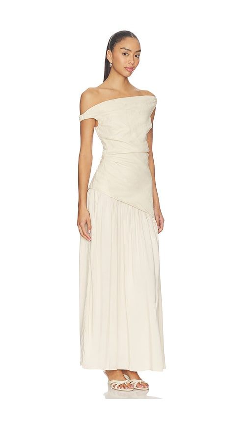 Roma Maxi Dress in Neutral. - size S (also in XS) - FAITHFULL - Modalova