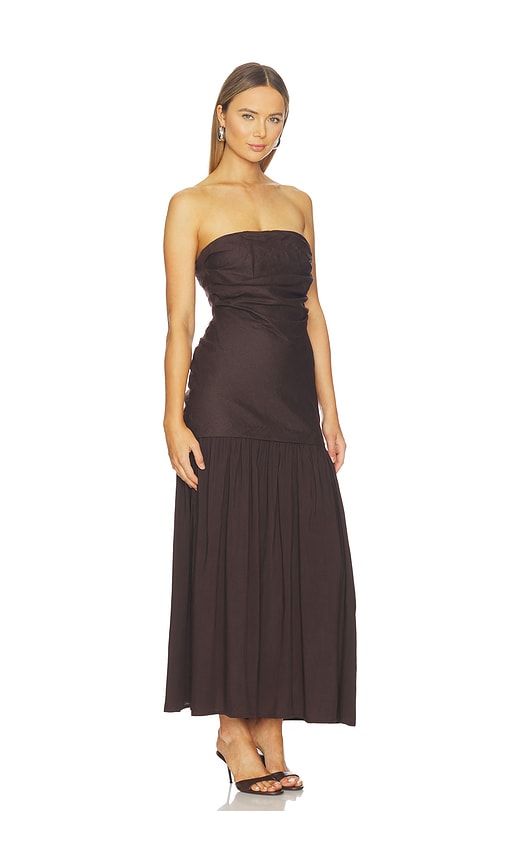 Miro Maxi Dress in Brown. - size L (also in M, S, XL, XS) - FAITHFULL - Modalova