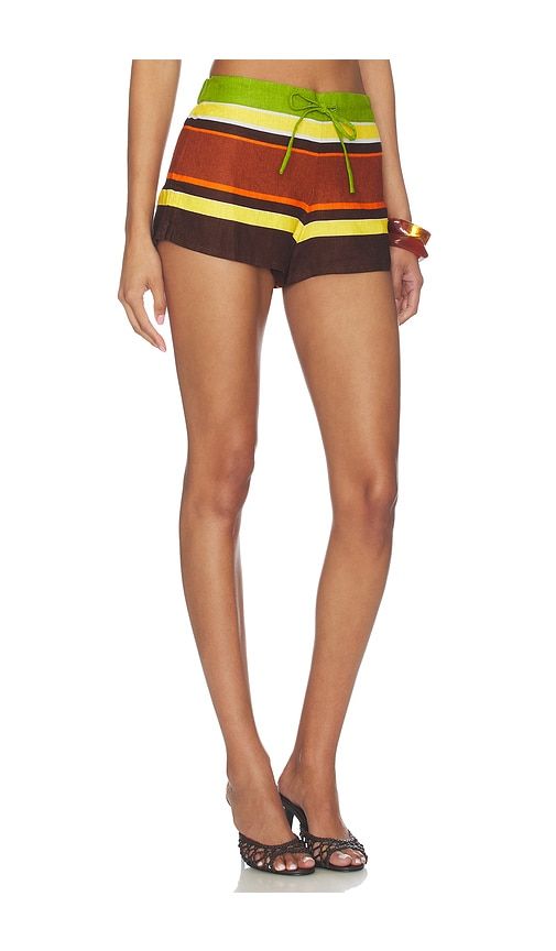 Miel Short in Brown,Yellow. - size L (also in M, S, XL, XS) - FAITHFULL - Modalova