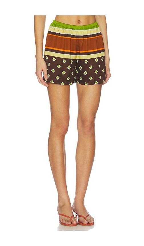 Tia Short in Green,Brown. - size L (also in S, XS) - FAITHFULL - Modalova