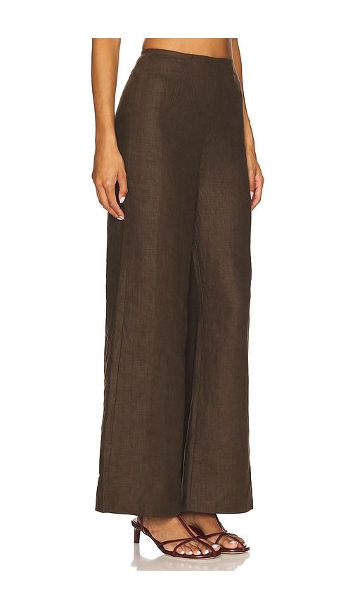 Syna Pant in Chocolate. - size L (also in M, S, XL, XS) - FAITHFULL - Modalova