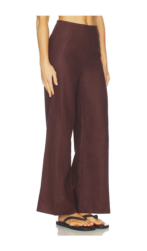Syna Pant in Brown. - size L (also in M, XL) - FAITHFULL - Modalova
