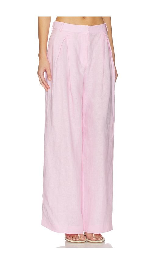 Sofia Trouser in Pink. - size L (also in M, S, XL, XS) - FAITHFULL - Modalova