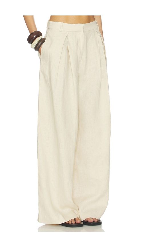 Sofia Trouser in Neutral. - size L (also in M, S, XL, XS) - FAITHFULL - Modalova