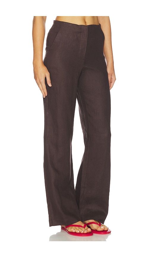 Lulea Pant in Brown. - size L (also in S, XS) - FAITHFULL - Modalova