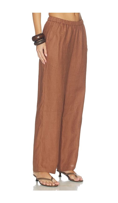 Capriolla Pant in Chocolate. - size L (also in M, S, XL, XS) - FAITHFULL - Modalova