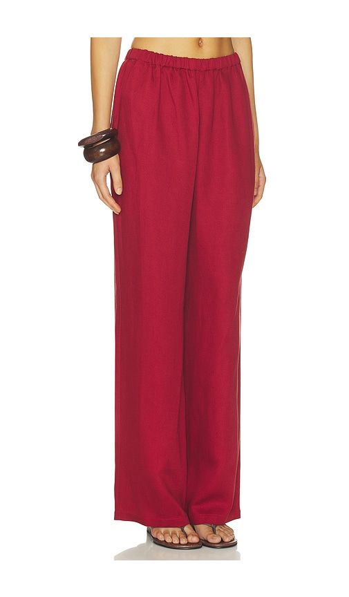 Varina Pant in Red. - size S (also in XS, M, L) - FAITHFULL - Modalova