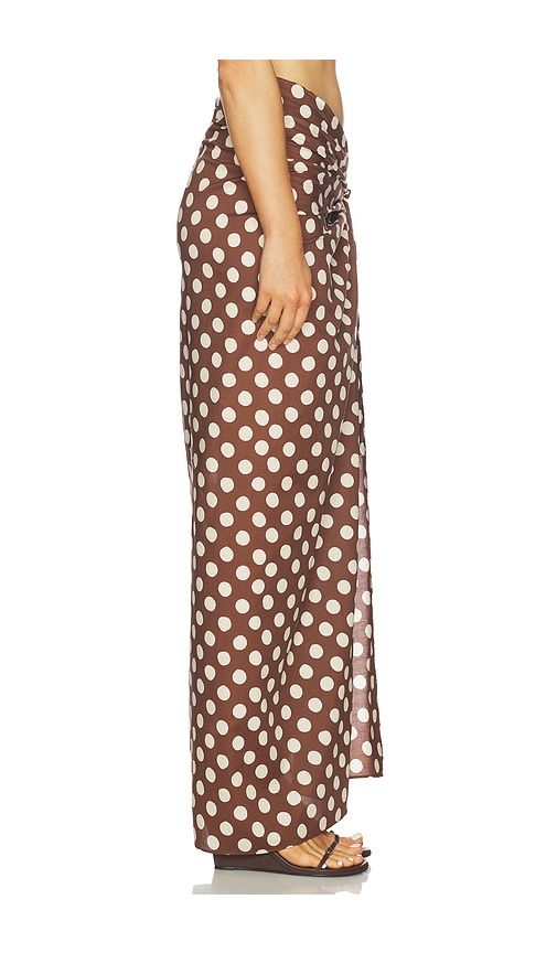 Lomas Pareo Skirt in Chocolate - FAITHFULL - Modalova