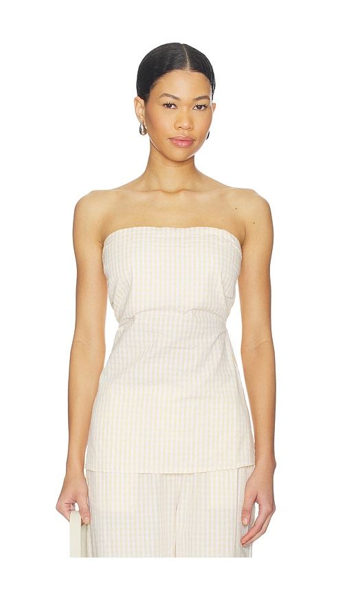 Isole Top in Yellow,White. - size L (also in M, S, XL, XS) - FAITHFULL - Modalova