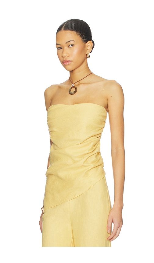 Nera Top in Yellow. - size L (also in M, S, XL, XS) - FAITHFULL - Modalova