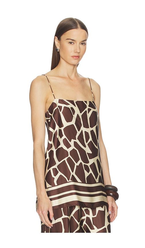 Aina Top in Brown,Beige. - size M (also in S, XS) - FAITHFULL - Modalova