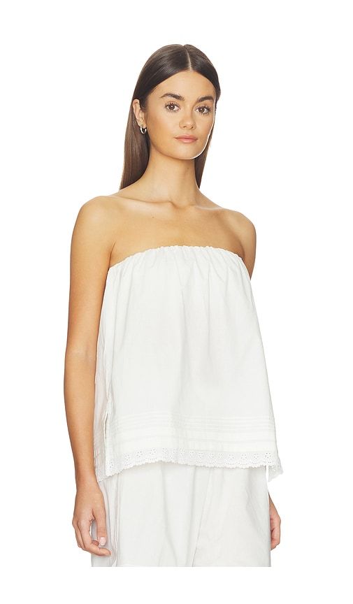 Filomena Top in White. - size L (also in S, XL, XS) - FAITHFULL - Modalova